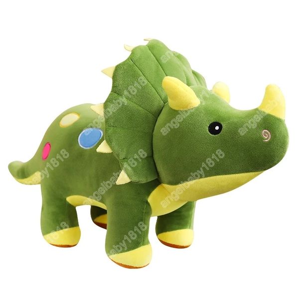40 centimetri gigante triceratopo stegosauro peluche catoon dinosauro morbido peluche bambola dinosauri giocattolo per i bambini regalo