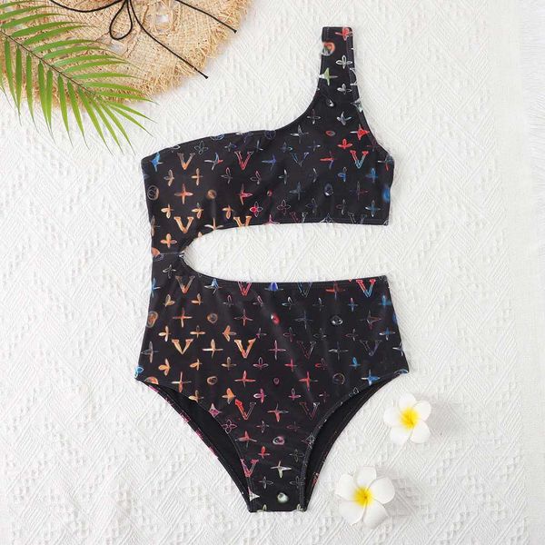 

designer ladies summer beach one set bikini underwear swimwear womens swimsuit bathing suits one-piece swimsuits, White;black