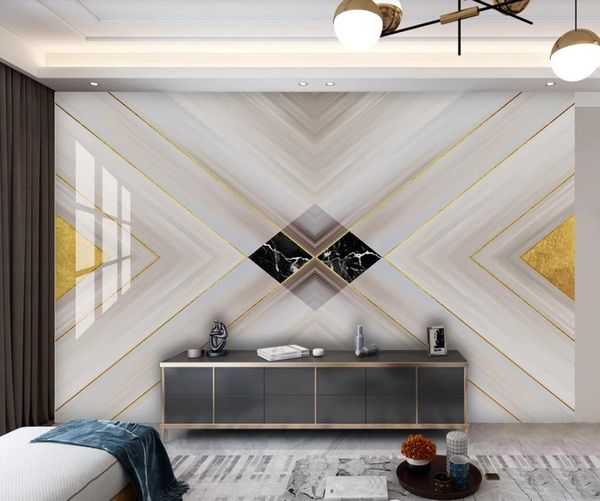 Mármore 3D papel de parede mural sala de estar quarto sofá sofá tv fundo high-end material hd imprimir efeito papéis de parede decoração