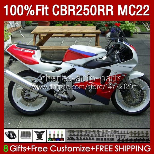 Honda CBR250RR 1990 1991 1992 1995 1996 1997 1999 1999 131NO.97 MC22 CBR250 CBR 250RR 250 RR CC 250CC 90 91 92 93 94 95 96 97 98 99 Beyaz Kırmızı Vücut