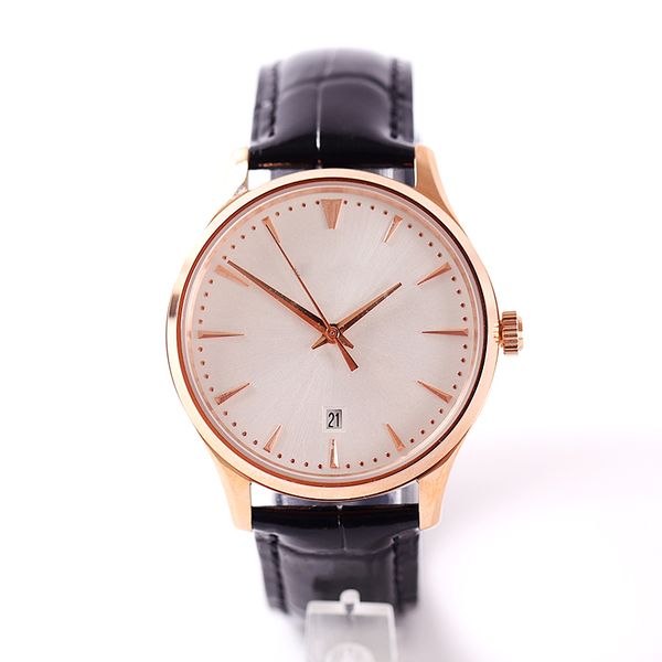 

watch automatic mechanical mens watches 41mm classic business wristwatch designer wristwatches montre de luxe stainless steel case, Slivery;brown