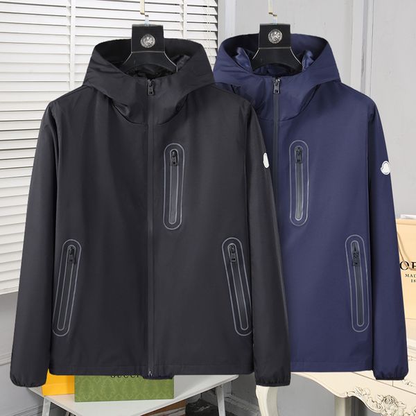 

2022 fashion mens designer jacket coat caps winter autumn baseball slim stylist men women windbreaker outerwear zipper hoodies jackets coats, Black;brown