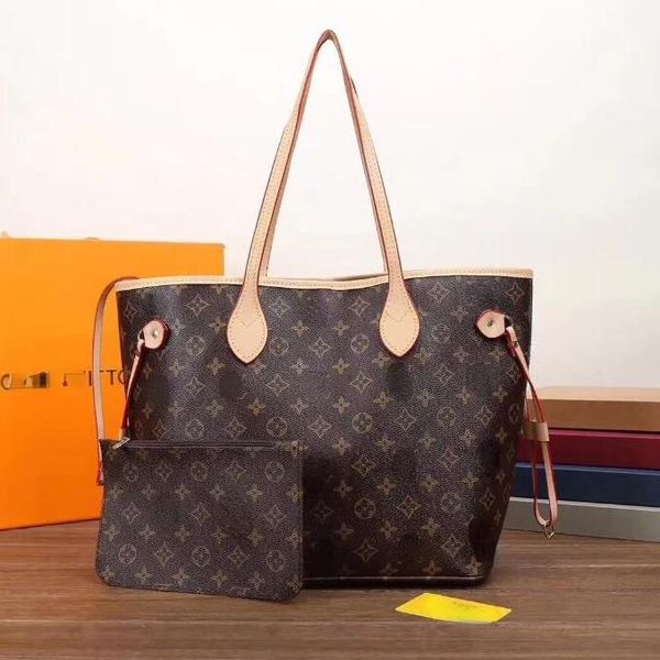 

2022 women luxurys designer bags handbag totes womens crossbody bag genuine handbags purses lady tote 2pcs/set+ walletaaaaaaa lvs ysls louis