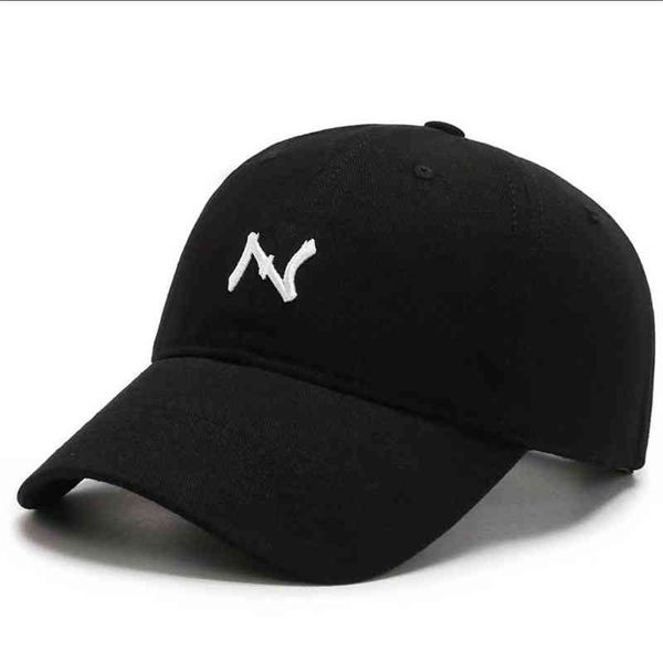 

2022 new men's and women's baseball caps fashion classic embroidered letter n casual hat couples with the same letter y beach hat, Blue;gray