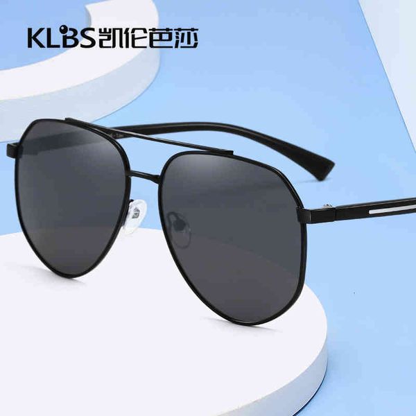 

sunglasses polarized men's lightweight tr versatile sunscreen outdoor sunglasses metal driver's driving glasses 128k, White;black