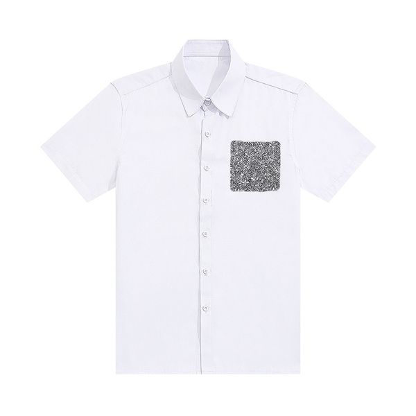 

fashion male hawaiian shirt short-sleeves small grid solid color mens dress shirts slim men shirt -3xl, White;black