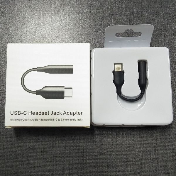 Nota 10 jack adaptador fones de ouvido cabo aux a70 áudio fone de ouvido cabo note10 usb c fone de ouvido s10 note22 pro plus com embalagem de varejo