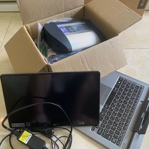 MB Star C4 SD Connect Compact 4 Diagnose-Tool neueste V2023.09 MB SD C4 Software V714 für Toshiba i5 Laptop Ready to Work