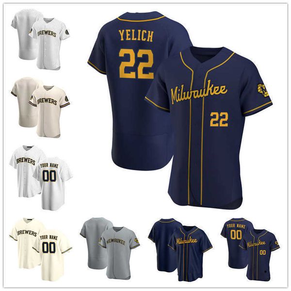

custom jersey milwaukee''brewers''mens women youth 3 orlando arcia 57 eric yardley 50 ray black 22 christian yelich base, Blue;black
