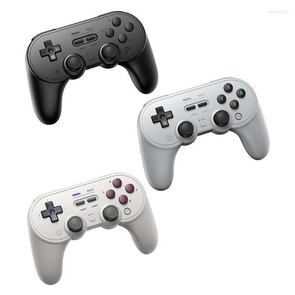 Gamecontroller Joysticks Wireless Joystick Burst Vibration Controller Klares Gamepad für 8Bitdo SN30 PRO 2 Phil22