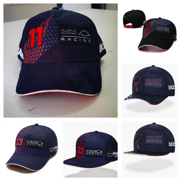 

f1 racing hat team full embroidered logo sun hat spot sale