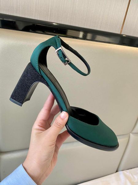 

summer women heel sandals double g silk cloth slipper sandals designer classic fashion luxury metal belt buckle shoes bac, Black