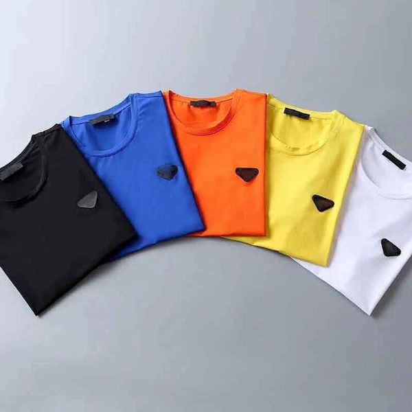 

oversize t shirt man mens tshirts high end tee summer designer shirt green black red cotton round neck print tshirt 2022 new casual boys clo, White;black