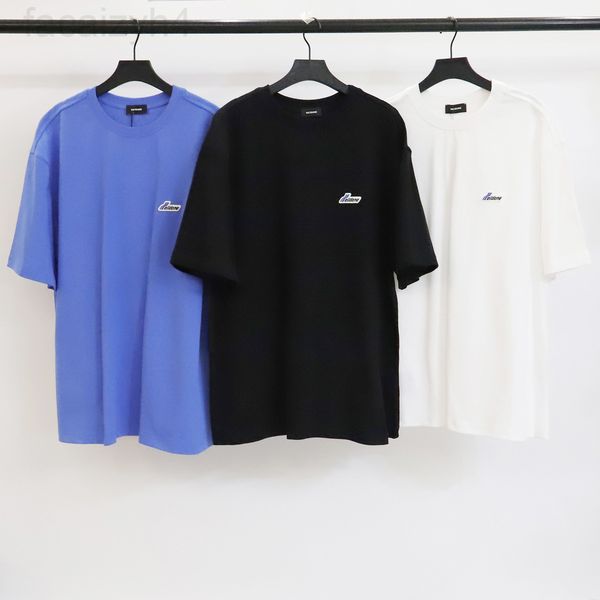 

men's t-shirts designer correct we11done 21ss korean street embroidery small zhang zi men and women with short sleeves z78t, White;black