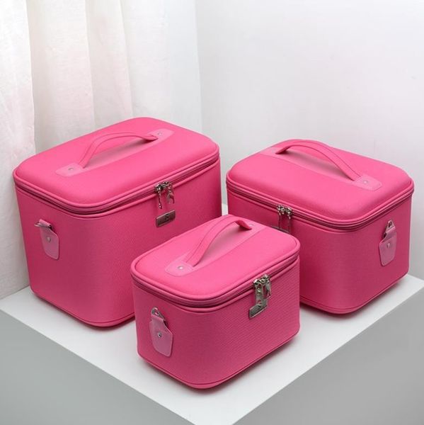

hbp waterproof nylon cosmetic bag multi-layer makeup bags large capacity storage shoulder bag 15cm 19cm 25cm