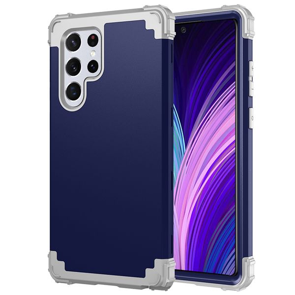 

shockproof phone cases for samsung s23 s22 s21 s20 plus ultra fe a14 a54 a12 a22 a32 a82 a13 a33 heavy duty 3 in 1 anti-drop phone case back