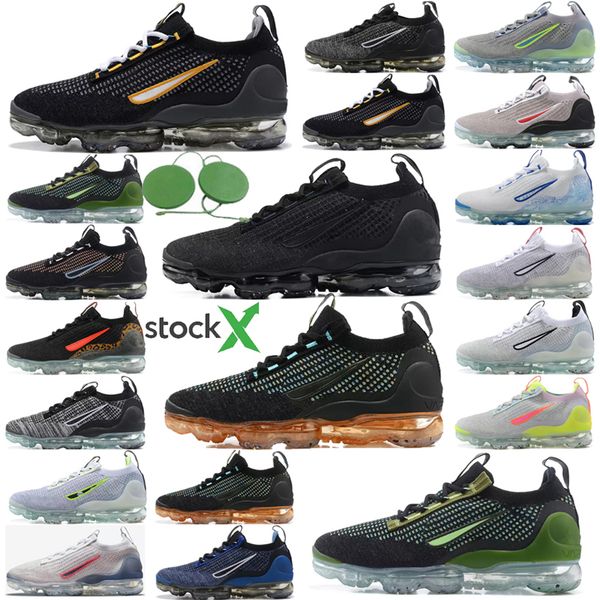 

maxs vapo fk black anthracite fly running shoes for mens womens knit summit white game royal oreo obsidian trainer metallic silver grey neon