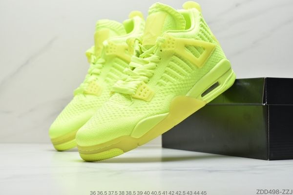 

genuine sale jumpman 4 basketball shoes green woven men's outdoor sports casual full