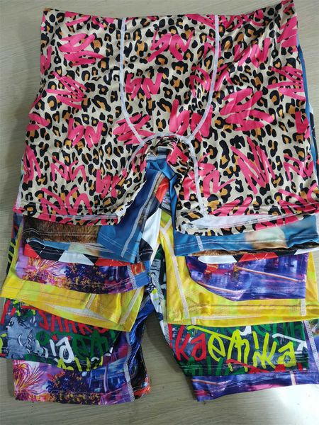 

mens boxer briefs animal print fashion designer underpants for men underwear men's boxers underwears brand, Black;white
