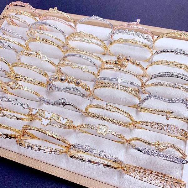

10pcs mix style copper crystal bracelets bangle for diy fashion jewelry gift craft cr01 ship, Black