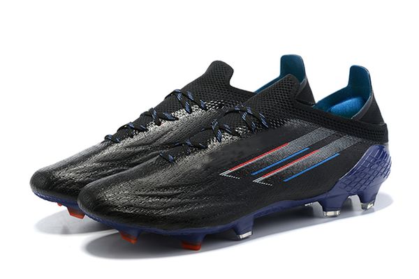 

shoe designer premium edition ad x speedflow fg black men's football boot sneakers