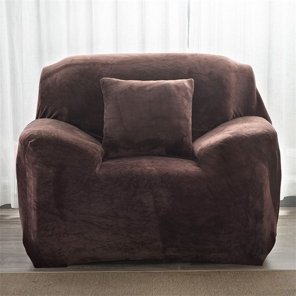 Толстый плюшевый диван Fabirc Sofa Set 1/2/3/4 SEATER ELASTIC COPE COPLE SOFA для гостиной для клочкового кресла