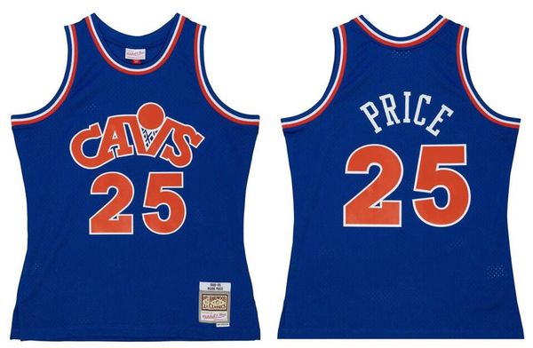 

stitched mark price basketball jersey s-6xl mitchell & ness 1988-89 mesh hardwoods classics retro version men women youth jerseys, Black;red