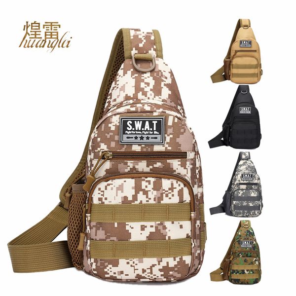 HBP Herren Camo Tasche Sport Bergsteigen Taschen Mode Crossbody Bagi Joker Schulter Chesti Bagl Reise Brust Tasche Großhandel