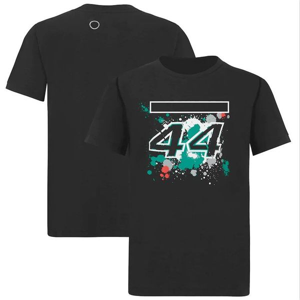 Yeni F1 Formula One Racing Suit Team Fan T-Shirt Polo Gömlek Erkek Kısa Kollu Araba Tulumları Özel Artı Boyut