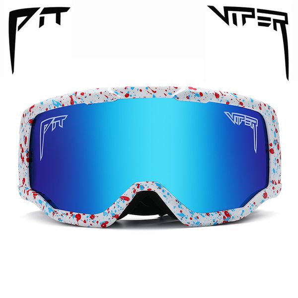 

pit viper brand double layers anti-fog ski goggles snowmobile mask glasses men women snow snowboard 220517