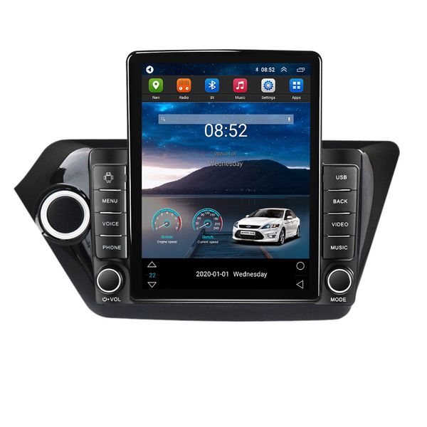 9 Zoll Android HD Touchscreen Radio GPS Navigation Auto Video Stereo für 2011-2015 KIA K2 mit WIFI USB 1080P Mirror Link