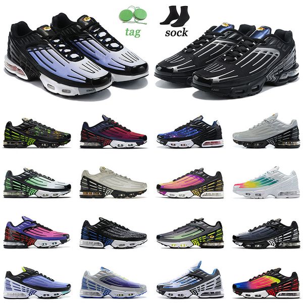 

tn3 mens tn plus 3 tuned running shoes gradient bone black rainbow with red symbol multi white aqua and volt radiant red womens sneakers tra