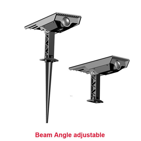 Solar-Spotlight-Lampen, Abstrahlwinkel, verstellbar, lange, kurze Triebe, Rasen, Landschaft, Bodenlicht für Garten und Hof