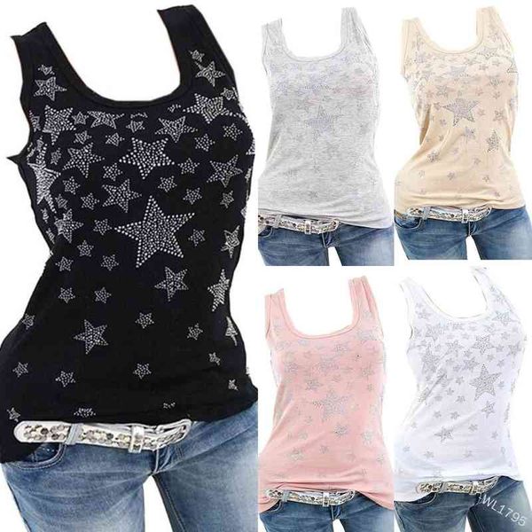 

summer new fashion casual slim women's simple and comfortable all-match vest, White