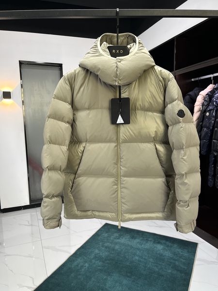

23luxury france mens down jacket letter monclair logo knitted women parkas panel casual coats bomber jackets designers men s clothing, Black