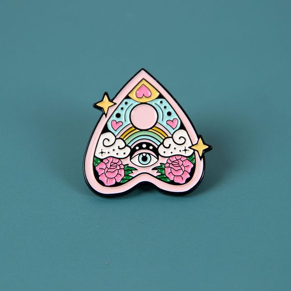 

exquisite love cartoon brooch love badge art brooch bag accessories, Blue