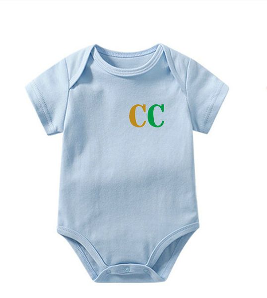3 modelli Pagliaccetti per neonati tute per neonati bambino per bambini manica corta in cotone vestiti da arrampicata moda pagliaccetto neonato