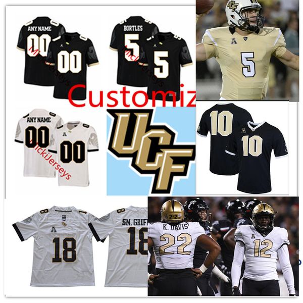 

2022 ncaa 10 mckenzie milton jersey custom ucf knights stitched football jersey 16 tre nixon 8 darriel mack jr.10 eriq gilyard 24 bentavious, Black