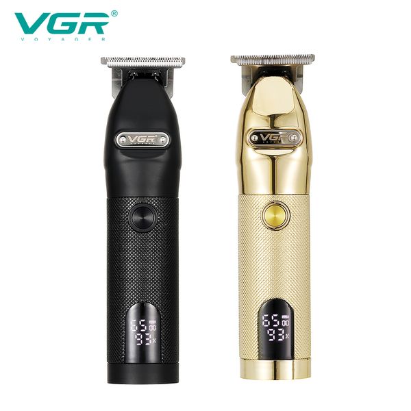 

vgr style electric hair clipper high power shaver lcd rechargeable metal v 275 220707