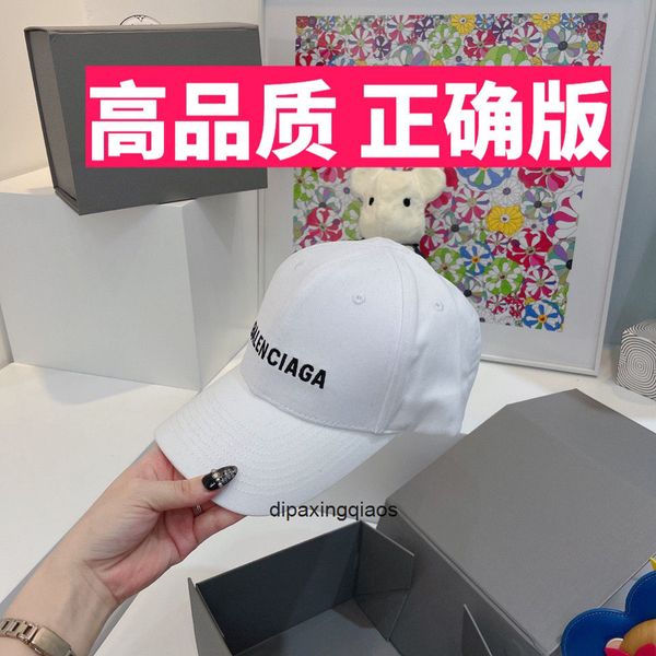 

ball caps balencaigass letter printed net star same paris hardbaseball embroidery adjustable duck tongue men's and women's versati, Blue;gray