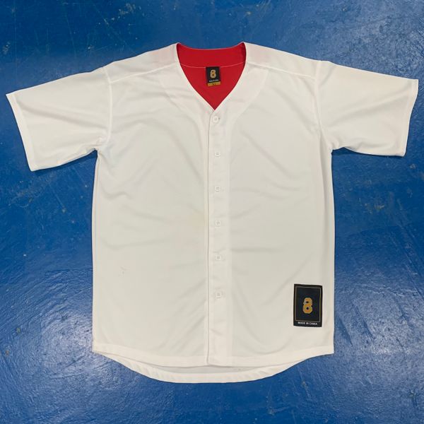 

8 baseball jersey yellow green black red baseball jerseys stitched, Blue;black