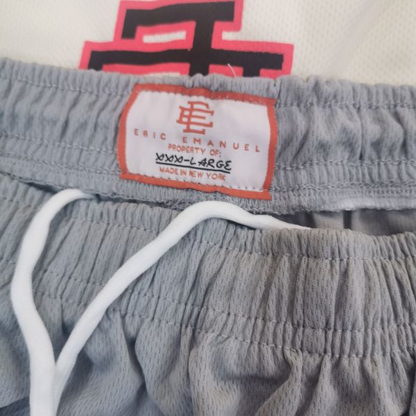 

ee mens eric emanuel shorts designer womens fitness sweatpants basic short without mesh size m//xl/xxl/xxxl new, White;black