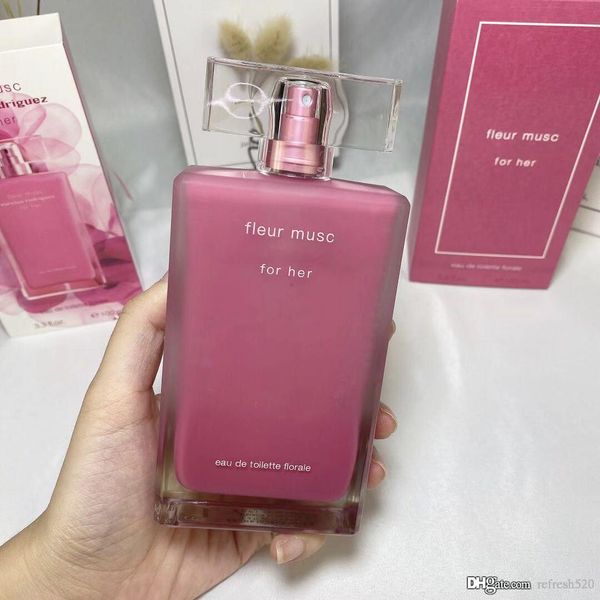 

perfume for woman fleur musc edt spray lady eau de toilette florale 100ml 3.3fl.oz highest quality fast delivery