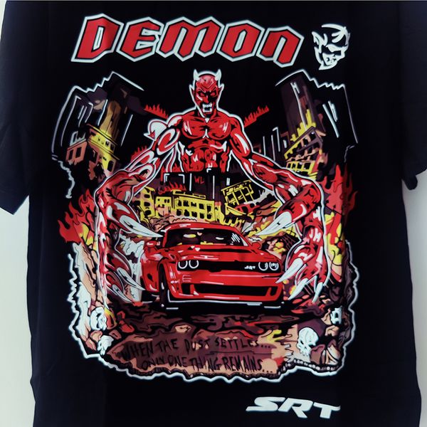 

warren t-shirts demon skull print mens lotas womens t-shirts loose tees men casual shirt shorts sleeve black tee s-xl, White;black