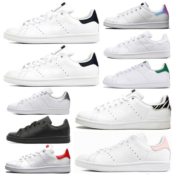 

lows stan smith shoes fashion brand mens womens leather zebra flower triple white black skateboard casual sports shoes sneakers size eur 36-