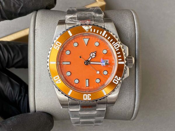 

luxury designer automatic men watches waterproof 904l submarine watch aaa quality bp factory, Slivery;brown