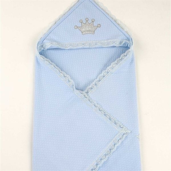 

blue 85 cm male baby swaddle blanket lj201208