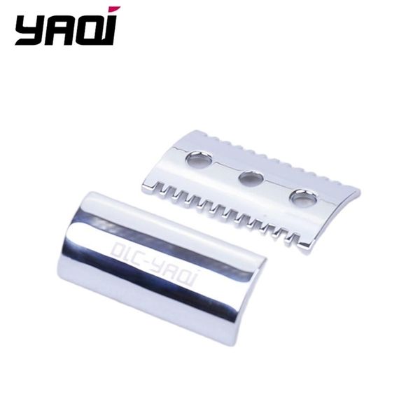 

yaqi chrome color open comb shaving razor head for mens 220708