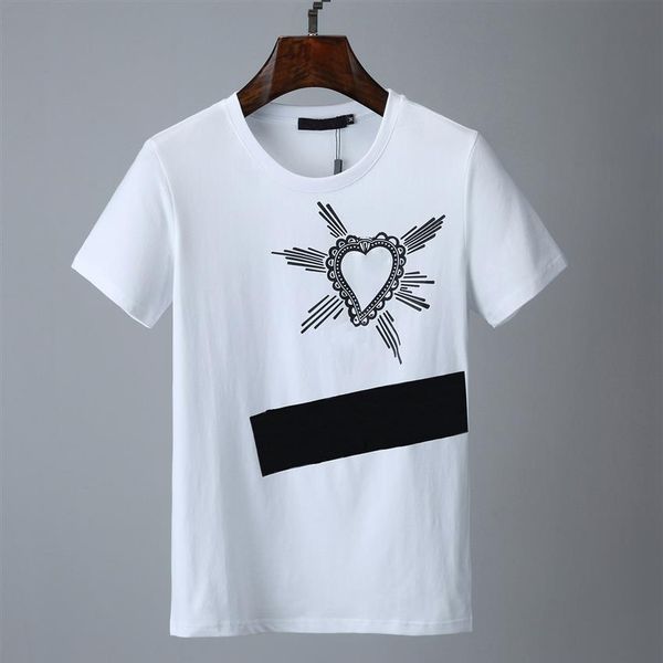 

2021 fashion mens t shirt summer shirts stylist hip hop men wo317e, White;black