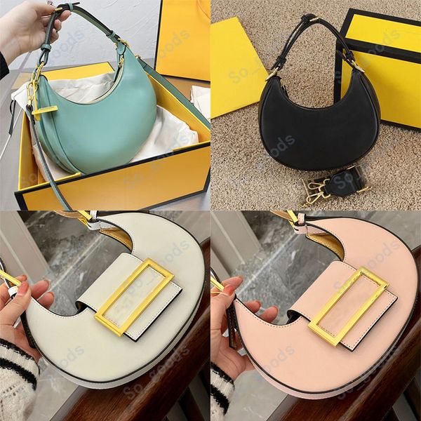 

designer high qualiy graphy tote bags luxury women fashion half moon shoulder crossbody black white underarm armpit evening bag